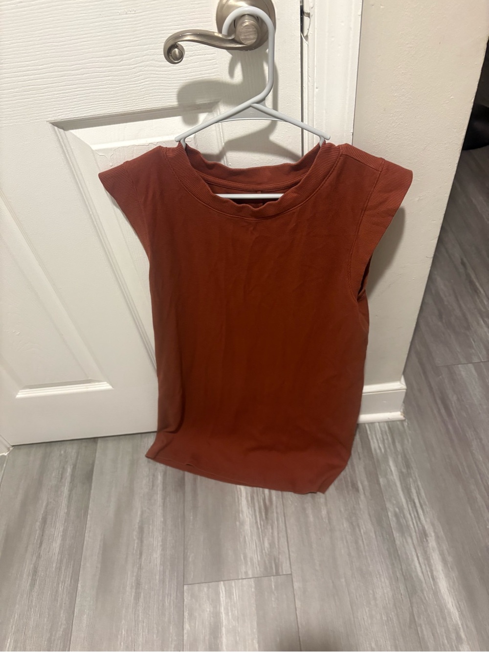a new day Sleeveless Midi Dress in Rust